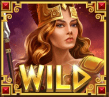 La propia diosa Atenea es el símbolo Wild de esta tragaperras.