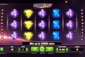 The mobile slot from Starburst