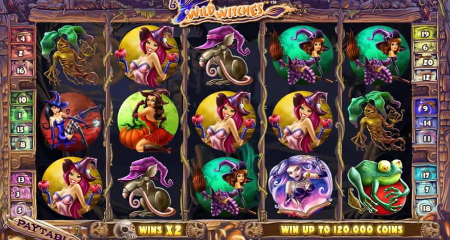 Magic Slots Wild Witches 